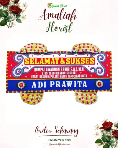 Karangan Bunga Ucapan Selamat koja